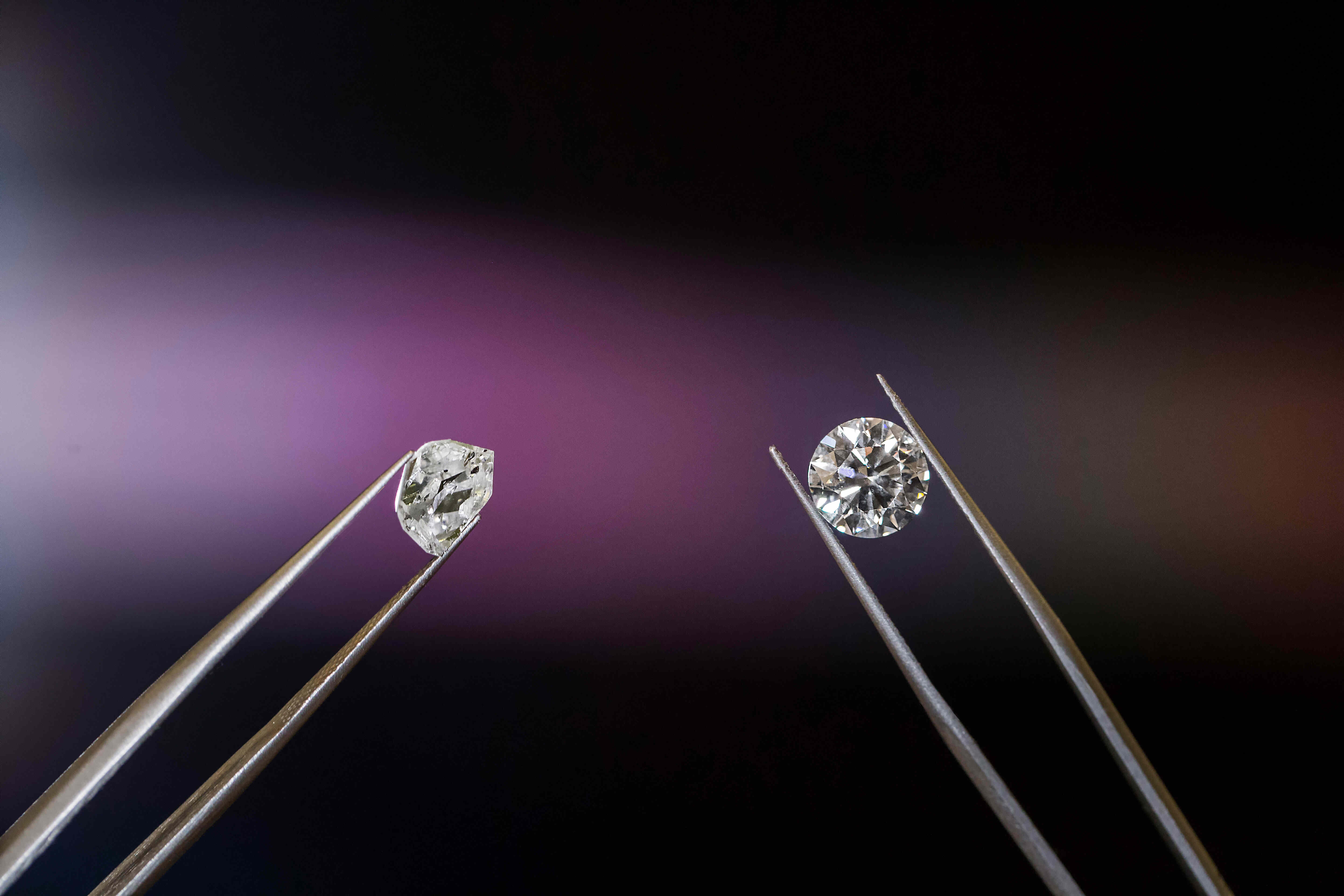 Types of lab-grown diamonds